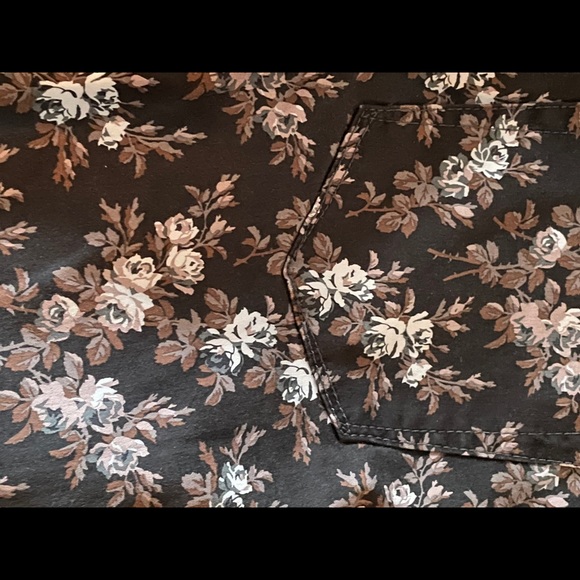 J. Crew Floral Pattern Pants Waist Size 24 - Picture 2 of 9